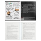 Комплект тетрадей 48 листов "Капибара", 10 предметов, обложка мелованный картон, тиснение лен, блок офсет - фото 24430768