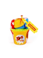 Набор игрушек для песочницы, 6 предметов: ведро, ситечко, совок, грабельки, формочки, МИКС - Фото 8