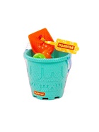 Набор игрушек для песочницы, 6 предметов: ведро, лопатка, 4 формочки - Фото 8