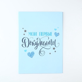 Свидетельство о рождении "Мои первые документы" для мальчика, 32 х 22,3 см 9897277