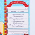 Диплом "Выпускника  начальной школы", 19х11х0,9 см, набор 5 шт - Фото 4