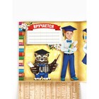 Диплом на выпускной «Выпускник начальной школы», набор 5 шт., 19.5×18 см - фото 117415426