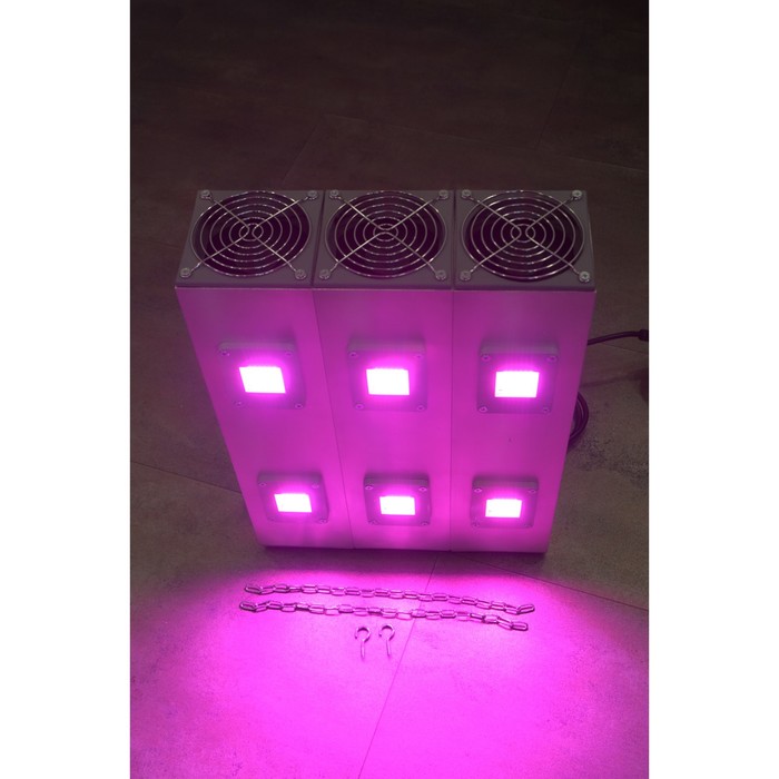 Светильник светодиодный полного спектра для гроубоксов и теплиц "Нембус" 300Вт - фото 1908172150