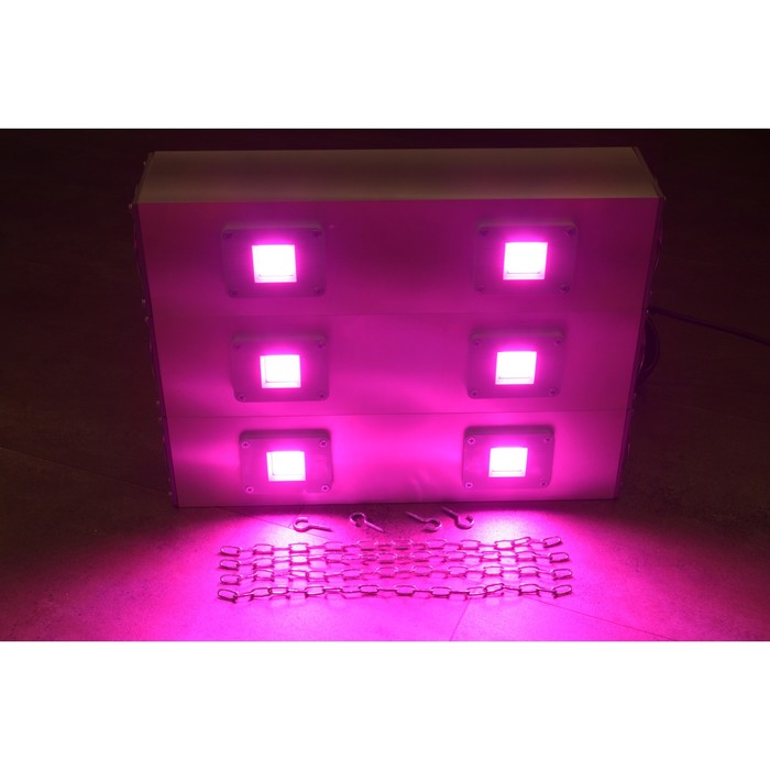 Светильник светодиодный полного спектра для гроубоксов и теплиц "Нембус" 300Вт - фото 1908172154