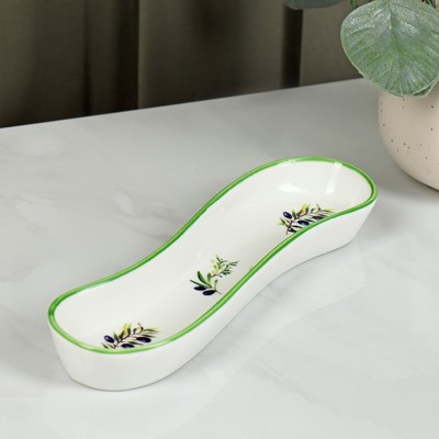 УЦЕНКА Блюдо для оливок/солений «Олива», 20×5×3.5 см