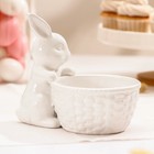 УЦЕНКА Конфетница «Зайка», 18,5×13,3×16,5 см - Фото 2