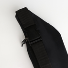 Сумка поясная на молнии, 2 наружных кармана, цвет чёрный - Фото 4
