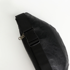 Сумка поясная на молнии, 2 наружных кармана, цвет чёрный - Фото 4
