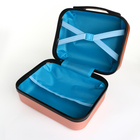 Бьюти-кейс 12", отдел на молнии, цвет розовый - фото 24430871