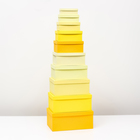 Набор коробок 10 в 1 "Нарцисс", 31 х 20 х 13-12 х 7 х 4 см - фото 24038776