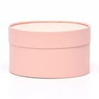 Подарочная коробка "Розовый персик" завальцованная без окна, 18 х 10 см - фото 300913625