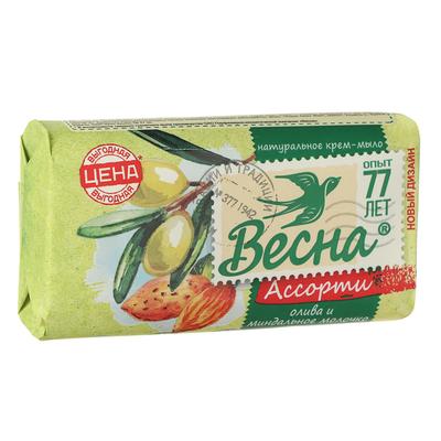 Мыло «Олива и миндальное молочко», 90 г