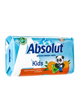 Мыло детское Absolut Kids «Календула», антибактериальное, 90 г 1079321