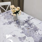 Покрытие для стола Table Mat Мрамор Joy Home, «Белый говлит» 100 см, 10 м - Фото 3
