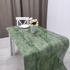 Покрытие для стола Table Mat Мрамор Joy Home, «Малахит» 80 см, 10 м - Фото 1