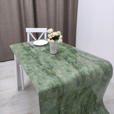 Покрытие для стола Table Mat Мрамор Joy Home, «Малахит» 80 см, 10 м