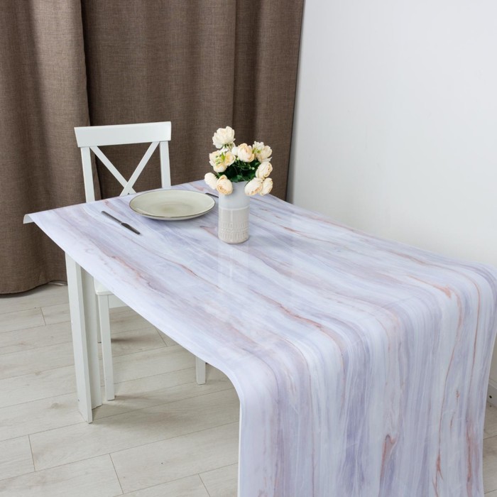 Покрытие для стола Table Mat Мрамор Joy Home, «Оникс» 80 см, 10 м - Фото 1