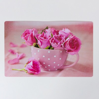 Сервировочная салфетка Joy Home, «Роза чайная», 26х41 см