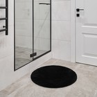 Мягкий коврик Magma. Moroshka, для ванной комнаты 70х70 см, цвет чёрный - фото 302110022