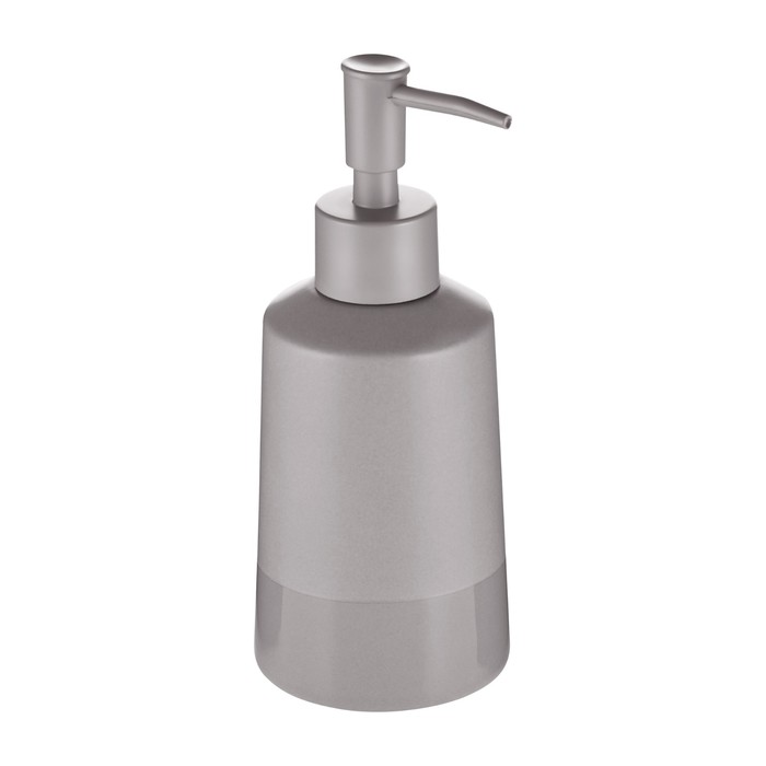 Дозатор для жидкого мыла Magma. Moroshka, 7х7х17,8 см, цвет серый - фото 1909641251
