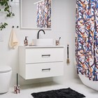 Мягкий коврик Expressia. Moroshka для ванной комнаты 50х80 см, цвет чёрный - Фото 3