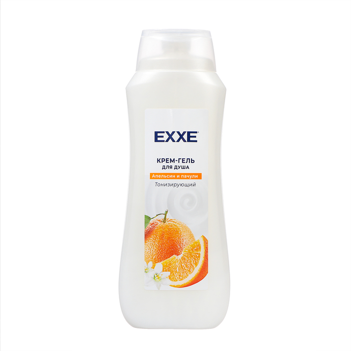 Крем-гель для душа EXXE тонизирующий, апельсин и пачули, 400 мл - Фото 1