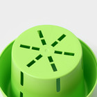 Горшок для цветов с поддоном «Япония», 450 мл, d=12см, h=10 см, цвет фисташковый - Фото 4