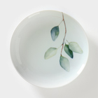 Тарелка фарфоровая «Аллея», d=20,5 см - фото 24066324