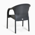 Кресло садовое "Феодосия" 64 х 58,5 х 84 см, антрацит - Фото 4