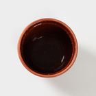 Горшок для запекания «Мрамор», 0,7 л, цвет коричневый - Фото 3