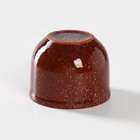 Горшок для запекания «Мрамор», 0,7 л, цвет коричневый - Фото 4