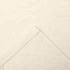 Полотенце махровое Biscottom, 50х80см, цвет молочный, 460г/м, хлопок - Фото 3