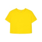 Блузка для девочки, рост 140 см, цвет жёлтый - Фото 4