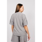 Рубашка женская, размер 46, цвет серый - Фото 2