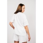 Рубашка женская, размер 48, цвет белый - Фото 2