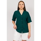 Рубашка женская, размер 56, цвет шалфей - Фото 1