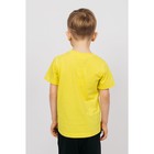Футболка для мальчика, рост 104 см, цвет жёлтый - Фото 2