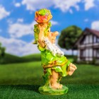 Садовая фигура "Гном с корзиной фруктами наверху справа" 21х18х49см - Фото 2