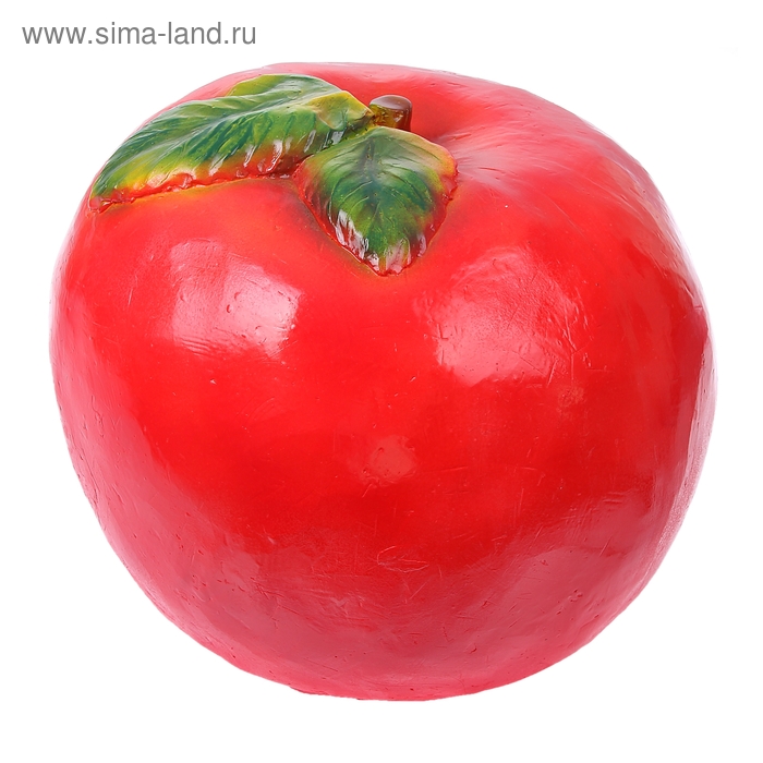 Садовая фигура "Яблоко красное" 30*40*35 см - Фото 1