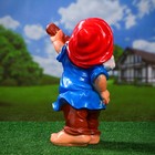 Садовая фигура "Гном со скрипкой" 47х27х26см - Фото 10