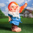 Садовая фигура "Гном со скрипкой" 47х27х26см - Фото 1