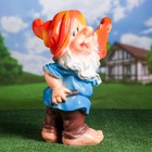 Садовая фигура "Гном со скрипкой" 47х27х26см - Фото 2