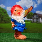 Садовая фигура "Гном со скрипкой" 47х27х26см - Фото 8