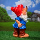 Садовая фигура "Гном со скрипкой" 47х27х26см - Фото 9