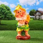 Садовая фигура "Гном с гармошкой" 20х25х46см - Фото 5