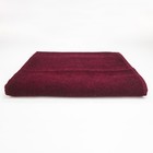 Полотенце махровое Let'S Go, 360 гр, размер 50x80 см, цвет бордовый - Фото 3