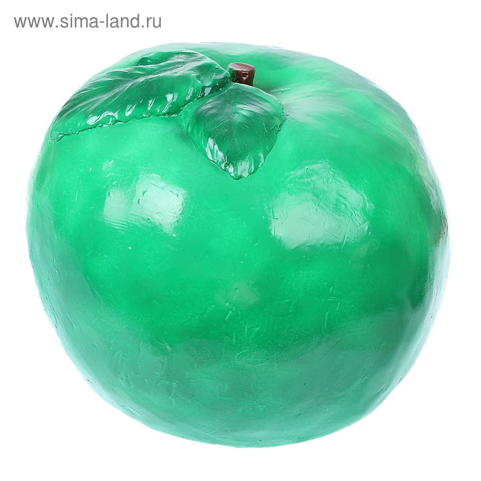 Садовая фигура "Яблоко зеленое" 30*38*38 см - Фото 1