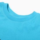 Футболка для мальчика "Big wheel", цвет голубой, рост 116-122 - фото 24093422