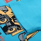 Футболка для мальчика "Big wheel", цвет голубой, рост 116-122 - фото 24093423