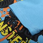 Футболка для мальчика "Truck monster", цвет голубой, рост 98-104 - фото 24093427